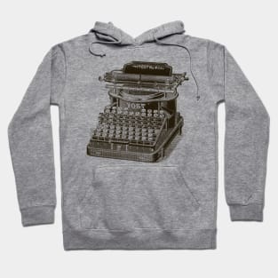 Vintage typewriter Hoodie